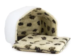 Mr Snugs KatDen Sandstone Cat Kennel With Mattress & Liner -Almo naturer Shop 1231022016 liner 04