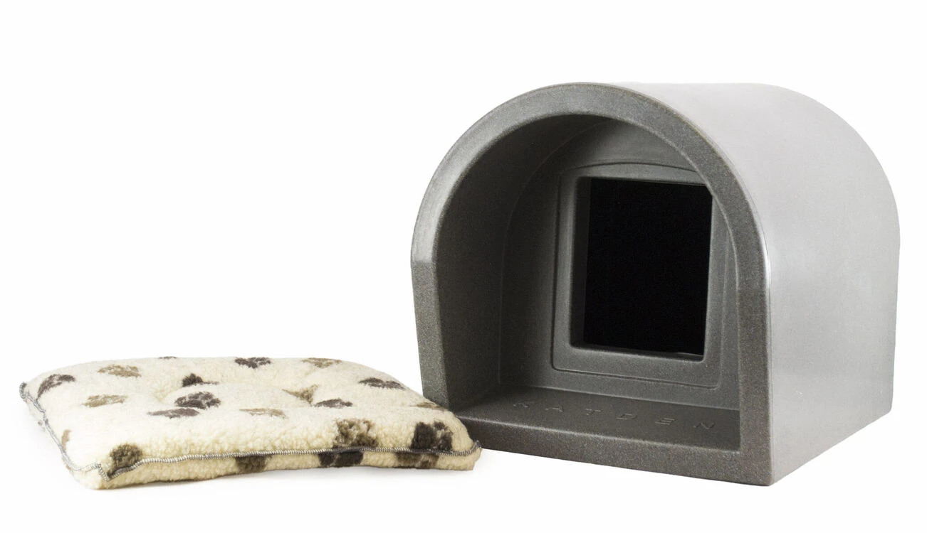 Mr Snugs KatDen Outdoor Cat Kennel/Shelter - Dark Grey (Various Options) 10 Mr Snugs KatDen Outdoor Cat Kennel/Shelter - Dark Grey (Various Options) - Image 10