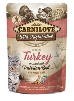 Carnilove Cat Pouch Turkey With Valerian