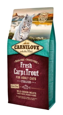 Carnilove Fresh Carp & Trout Adult Cat Food