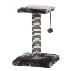 Great&Small Snuggle&Scratch Platform Scratcher Grey Plush