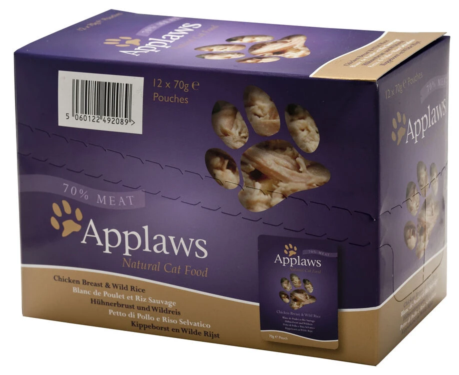 Applaws Cat Pouch Chicken With Wild Rice 1 Applaws Cat Pouch Chicken With Wild Rice