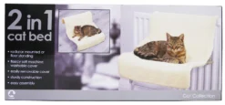 Rosewood Luxury 2-In-1 Radiator Cat Bed