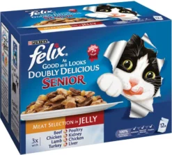 Felix Pouch As Good As It Looks Senior Doubly Delicious In Jelly