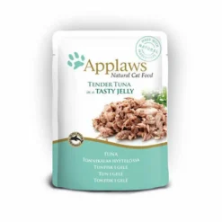 16 X Applaws Cat Pouch Tuna Wholemeat In Jelly 70g
