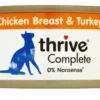 12 X Thrive Complete Adult Chicken Breast & Turkey 75g