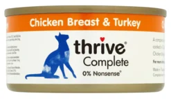 12 X Thrive Complete Adult Chicken Breast & Turkey 75g