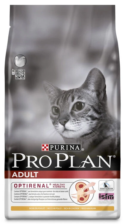 Purina Pro Plan Cat Optirenal Adult Chicken & Rice 1 Purina Pro Plan Cat Optirenal Adult Chicken & Rice
