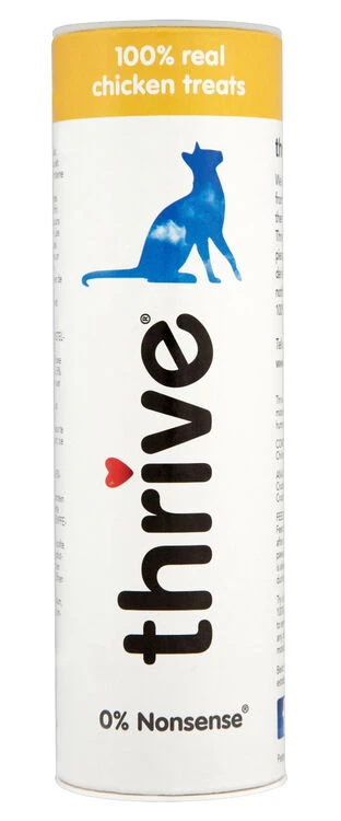 12 X Thrive Cat Treats 100% Chicken 25g 1 12 X Thrive Cat Treats 100% Chicken 25g