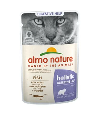 30 X Almo Nature Holistic Digestive Help With Fish 70g 1 30 X Almo Nature Holistic Digestive Help With Fish 70g