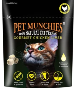 Pet Munchies 100% Gourmet Chicken Liver Natural Cat Treats