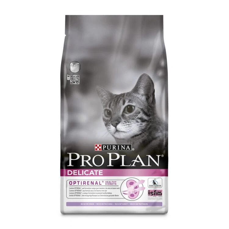 Purina Pro Plan Cat Optirenal Delicate Turkey & Rice 3kg 1 Purina Pro Plan Cat Optirenal Delicate Turkey & Rice 3kg