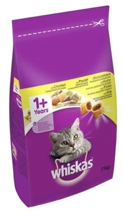 Whiskas 1+ Cat Complete Dry With Chicken 7kg