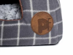 Petface Grey Window Pane Check Cat Igloo -Almo naturer Shop 5aa7e47b52bb83.31789070