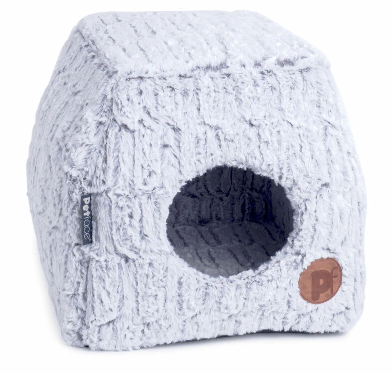 Petface Bamboo Plush Cat Cave 1 Petface Bamboo Plush Cat Cave