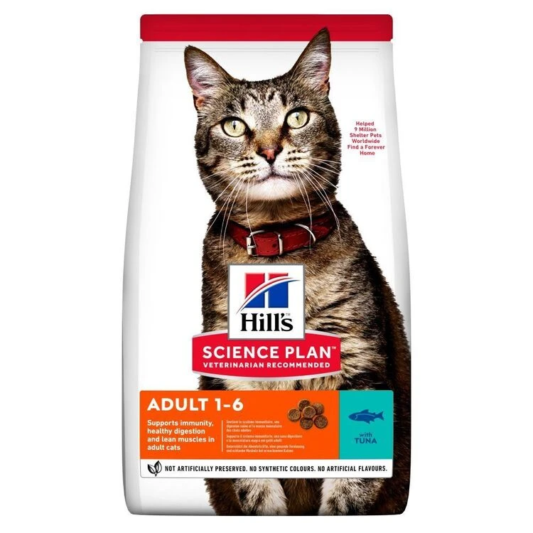 Hill's Science Plan Adult Dry Cat Food Tuna 1 Hill's Science Plan Adult Dry Cat Food Tuna