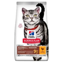 Hill's Science Plan Adult Hairball & Indoor Feline Cat Chicken -Almo naturer Shop 647050