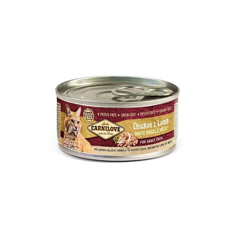 Carnilove Chicken And Lamb Wet Cat Food 1 Carnilove Chicken And Lamb Wet Cat Food
