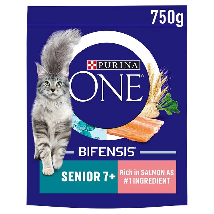 Purina One 7+ Salmon Cat Food 2.8kg 1 Purina One 7+ Salmon Cat Food 2.8kg