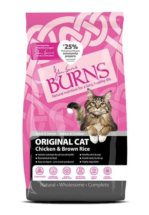 Burns Original Cat Chicken & Brown Rice 1 Burns Original Cat Chicken & Brown Rice