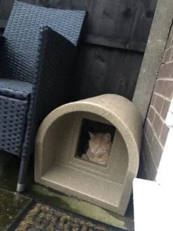 Mr Snugs KatDen Outdoor Cat Kennel/Shelter - Granite (Various Options) -Almo naturer Shop IMG 20191205 WA0002