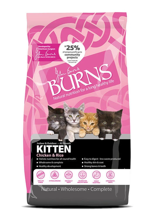 Burns Original Kitten Chicken & Rice 1 Burns Original Kitten Chicken & Rice