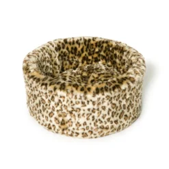 Danish Design Luxury Leopard Cat Snuggle Bed