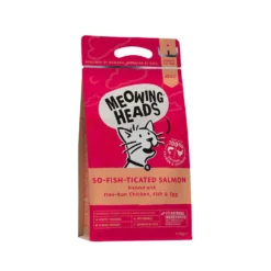 Meowing Heads So-fish-ticated Salmon Dry Cat Food
