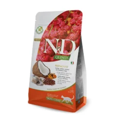 N&D Natural & Delicious Quinoa Herring Skin & Coat Dry Cat Food