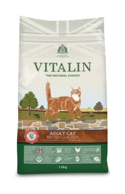Vitalin Natural Adult Cat British Chicken 1.5kg
