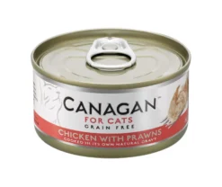 12 X 75g Canagan Chicken With Prawns Grain-Free Cat Food
