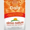 30 X Almo Nature Daily Menu Cat Food With Chicken And Beef 70g