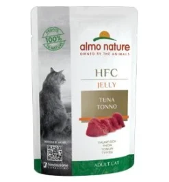 24 X Almo Nature HFC Jelly Tuna Cat Food 55g