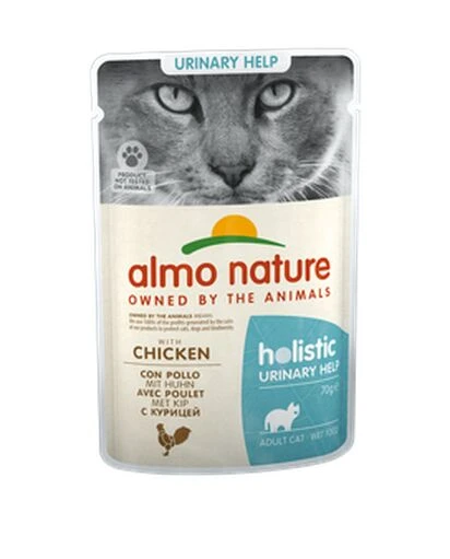 30 X Almo Nature Holistic Urinary Help With Chicken 70g 1 30 X Almo Nature Holistic Urinary Help With Chicken 70g