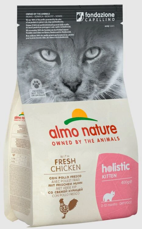 Almo Nature Holistic Kitten Food With Chicken 1 Almo Nature Holistic Kitten Food With Chicken