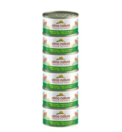 18 X Almo Nature Megapack Tuna With Corn Cat Food 6 X 70g