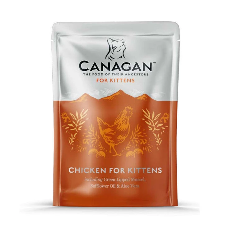 8 X 85g Canagan Chicken For Kittens Wet Cat Food Pouch 1 8 X 85g Canagan Chicken For Kittens Wet Cat Food Pouch