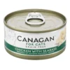 12 X 75g Canagan Chicken With Seabass Grain-Free Cat Food