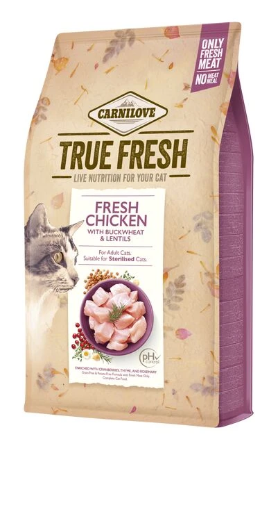 Carnilove True Fresh Chicken Dry Cat Food 1 Carnilove True Fresh Chicken Dry Cat Food
