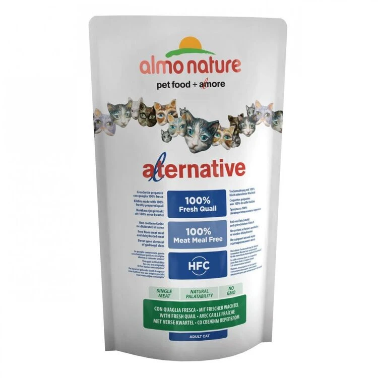 3 X Almo Nature Alternative Dry Cat Adult With 100% Fresh Quail And Rice 2kg 1 3 X Almo Nature Alternative Dry Cat Adult With 100% Fresh Quail And Rice 2kg