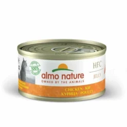 24 X Almo Nature HFC Jelly Chicken Cat Food 70g