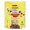 4 X Go-cat Crunchy & Tender Adult Cat Food With Beef Chicken & Vegetables 900g