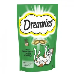8 X Dreamies With Catnip 60g