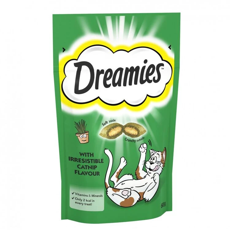 8 X Dreamies With Catnip 60g 1 8 X Dreamies With Catnip 60g