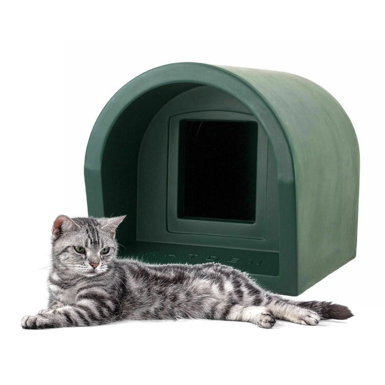 Mr Snugs Katden Outdoor Cat Kennel - Dark Green 12 Mr Snugs Katden Outdoor Cat Kennel - Dark Green - Image 12