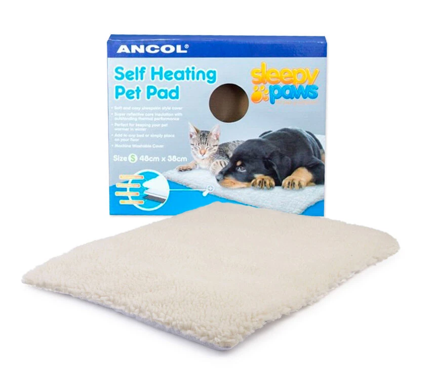 Ancol Sleepy Paws Self Heating Pet Pad Cat/Dog Bed 1 Ancol Sleepy Paws Self Heating Pet Pad Cat/Dog Bed