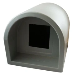 Mr Snugs KatDen Outdoor Cat Kennel/Shelter - Light Grey (Various Options)