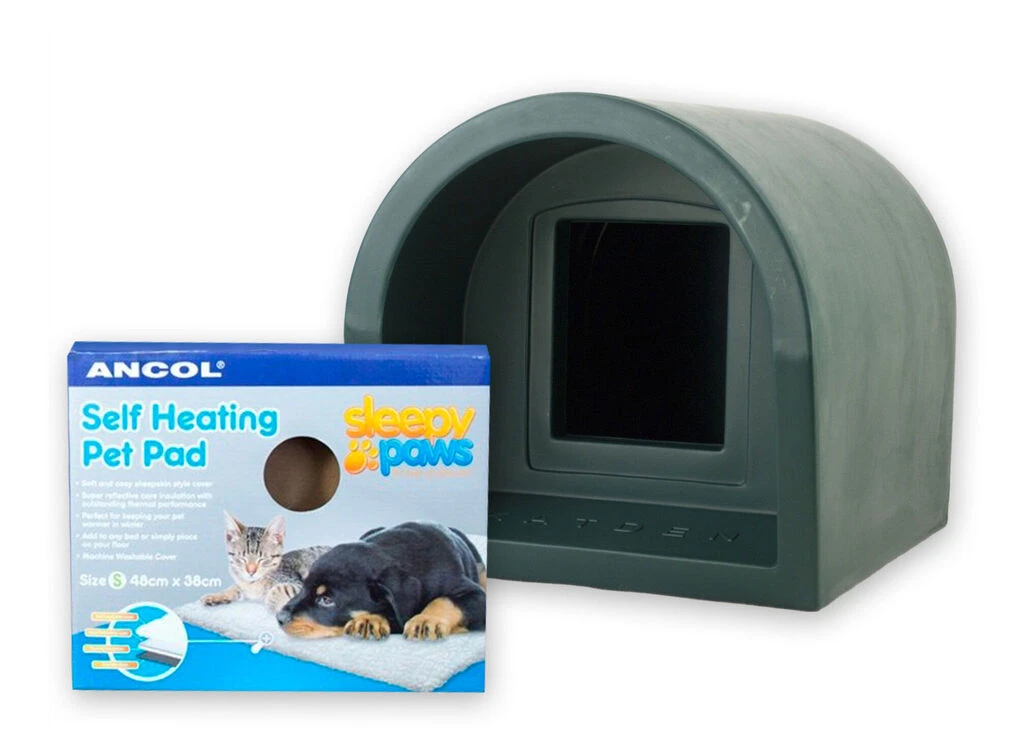 Mr Snugs KatDen Outdoor Cat Kennel/Shelter - Dark Green (Various Options) 19 Mr Snugs KatDen Outdoor Cat Kennel/Shelter - Dark Green (Various Options) - Image 19