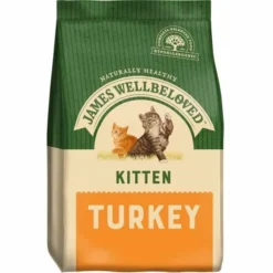 James Wellbeloved Turkey Hypoallergenic Dry Kitten Food