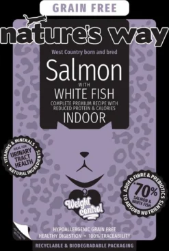 Nature's Way Salmon & White Fish Indoor Cat Food